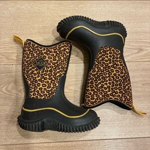 The Original Muck Boot Co. Infant Hale Cheetah Leopard Boot Size 9